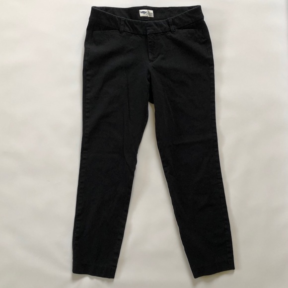 Old Navy Pants - Old Navy Pixie Cut Cropped Pants Black Stretch